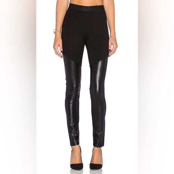 BCBGMAXAZRIA Francisco Faux Leather Legging Size XS - Picture 7 of 7